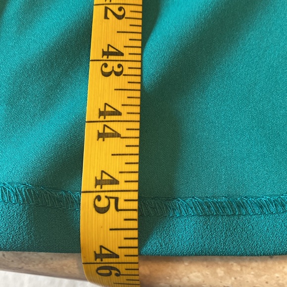 NWOT Calvin Klein Teal Dress, see measurements in photos below - Picture 11 of 13